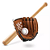 Taco Beisebol Madeira + Luva + Bola + Bolsa Juvenil 62cm AX 25" 580 - EXCLUSIVIDADE - Imagem 1