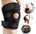 Joelheira AX Neoprene Regulavel C/ Reforço Patelar + Munheq. Elastica 976 - 584 - Imagem 7