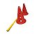 Kit Agilidade 2 Cones de 30cm e 1 Barreira 1mt  Vermelho 602 -  EXCLUSIVIDADE - Imagem 9