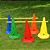 Kit Agilidade 2 Cones de 30cm e 1 Barreira 1mt  Vermelho 602 -  EXCLUSIVIDADE - Imagem 5