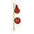 Kit Agilidade 2 Cones de 30cm e 1 Barreira 1mt  Vermelho 602 -  EXCLUSIVIDADE - Imagem 11