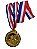 Medalha FUTEBOL CAMPO Ouro AX 65mm YWA 470  -  EXCLUSIVIDADE - Imagem 6