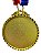Medalha TENIS Ouro AX 65mm YWA 470 - PACK COM 10 - Imagem 4