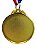 Medalha XADREZ Ouro AX 65mm YWA 470 - PACK COM 10 - Imagem 3