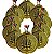 Medalha XADREZ Ouro AX 65mm YWA 470 - PACK COM 10 - Imagem 1