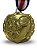 Medalha VOLEI Ouro AX 55mm  - YWA 460 - PACK COM 10 - Imagem 2