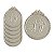 Medalha VOLEI Prata AX 50mm   - Y224P / 432 - PACK COM 10 - Imagem 1
