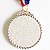 Medalha ATLETISMO 3 Prata AX 50mm - Y225P - PACK COM 10 - Imagem 4