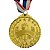 Medalha Honra ao Mérito  TOCHA E FAIXA Ouro  AX 65mm  - YWA 456 - PACK COM 10 - Imagem 2