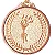 Medalha Honra ao Mérito TOCHA Bronze AX 64mm - FA485-435-456-470 - PACK COM 10 - Imagem 2