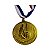 Medalha Futebol  CHUTE Ouro AX 65mm YWA 471- PACK COM 10 - Imagem 3