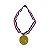 Medalha Futebol  CHUTE Ouro AX 65mm YWA 471- PACK COM 10 - Imagem 5