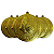 Medalha Futebol  CHUTE Ouro AX 65mm YWA 471- PACK COM 10 - Imagem 1