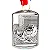 Medalha Futebol Retangular AX 40x60 Prata - FA 469/ YWA 459 - PACK COM 10 - Imagem 2