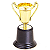 Troféu Mini Taça AX Esportes 13cm - FA 483 - PACK COM 10 - Imagem 3