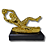 Troféu Goleiro 14cm Maciço AX 547 - EXCLUSIVIDADE - Imagem 1
