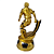 Trofeu Escultura AX Artilheiro Bola no Pé 29,5cm Maciço G 573 - EXCLUSIVIDADE - Imagem 6