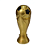 Troféu Bola 16cm P AX 555 - EXCLUSIVIDADE - Imagem 4