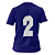 Jogo de Camisa AX Esportes Royal com Vermelho - 10+1 Numeradas Onda Pop - Imagem 2