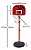 Tabela de Basquete Infantil AX com Estrutura Regulavel 117x202cm DM - Imagem 2