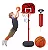 Tabela de Basquete Infantil AX com Estrutura Regulavel 117x202cm DM - Imagem 3