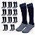 Kit Meião de Futebol AX Esportes Cor Azul Marinho - PACK C/ 12 PARES - Imagem 1