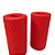 Manopla Grip Guidão Protetor de Calo Curta 10cm PVC  AX 814 - Vermelha - Imagem 1