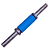Manopla Grip Guidão Protetor de Calo Longo 12,5cm PVC  (Par) AX 815 - Azul - Imagem 4