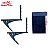Suporte Tênis de Mesa com Rede Double Fish Mod. Grampo 724 - DF-2001A - Imagem 1