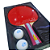 Raquete Tênis de Mesa 1* Double Fish 1A+  Kit c/ 1 Raq.+ 02 Bolinhas 1 Estrela - 720 - Imagem 1