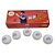 Bola Tênis de Mesa 3 Estrelas V40+ com 10 pçs Double Fish ITTF - 715 - Imagem 1