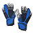 Luva Goleiro Adulto Prof. AX com Protetor de Dedo  - 758 Azul - Imagem 1
