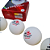 Bola Tênis de Mesa 3 Estrelas DF PAR40+ com 6 pçs Double Fish ITTF - 717 - Imagem 5