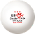Bola Tênis de Mesa 3 Estrelas DF PAR40+ com 6 pçs Double Fish ITTF - 717 - Imagem 2
