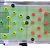 Prancheta Tática Futebol P Dupla Face com Caneta e Botões Peq. AX - 777 - Imagem 7