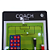 Prancheta Tática Futebol Fina com 2 Canetas e Imãs Adesivo Coach AX - 771 - Imagem 2