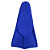 Nadadeira Curta XL 42/43 Azul Natação Silicone AX - 818 - Imagem 4