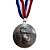 Medalha Futebol Chuteira PE NA BOLA Prata AX 65mm YWA 470- EXCLUSIVIDADE - Imagem 1
