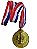 Medalha XADREZ Ouro/Prata/Bronze AX 65mm YWA 470 - PACK COM 3 (1 de Cada) - Imagem 3