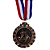 Medalha FUTEBOL CAMPO Ouro/Prata/Bronze  AX 65mm YWA 470 - PACK COM 3 (1 de Cada) - Imagem 8