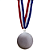 Medalha FUTEBOL Chuteira PE NA BOLA Ouro/Prata/Bronze AX 65mm YWA 470 - PACK COM 3 (1 de Cada) - Imagem 6