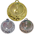 Medalha TAÇA Ouro/Prata/Bronze AX 65mm  YWA 470 / 468 - PACK COM 3 (1 de Cada) - Imagem 1