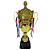 Taça Troféu King Gigante Dourada 76cm AX - 849 - Imagem 2