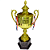 Taça Troféu Mega Grande Dourada 83cm AX - 854 - Imagem 1