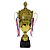 Taça Troféu King Grande Dourada 69cm AX - 850 - Imagem 2