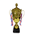 Taça Troféu King Dourada Pequena 55cm AX - 852 - Imagem 2