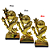 Troféu Chuteira Estrela Pequeno 18cm - 858 - Imagem 6