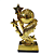Troféu Chuteira Estrela Pequeno 18cm - 858 - Imagem 2
