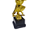 Troféu de Dança Casal 15cm Base 3º Quadrada AX - 826 - Imagem 4
