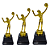 Troféu de Volei 15cm Base 3º Quadrada AX - 840 - Imagem 6